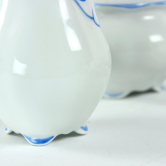 Image 1 of Juego de té y café de porcelana de Pirkenhammer Brezova, década de 1950