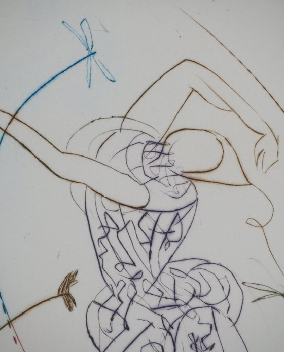Salvador Dalí: Shakespeare: Tutto è bene quel che finisce bene, incisione originale firmata (photo 6 of 6)