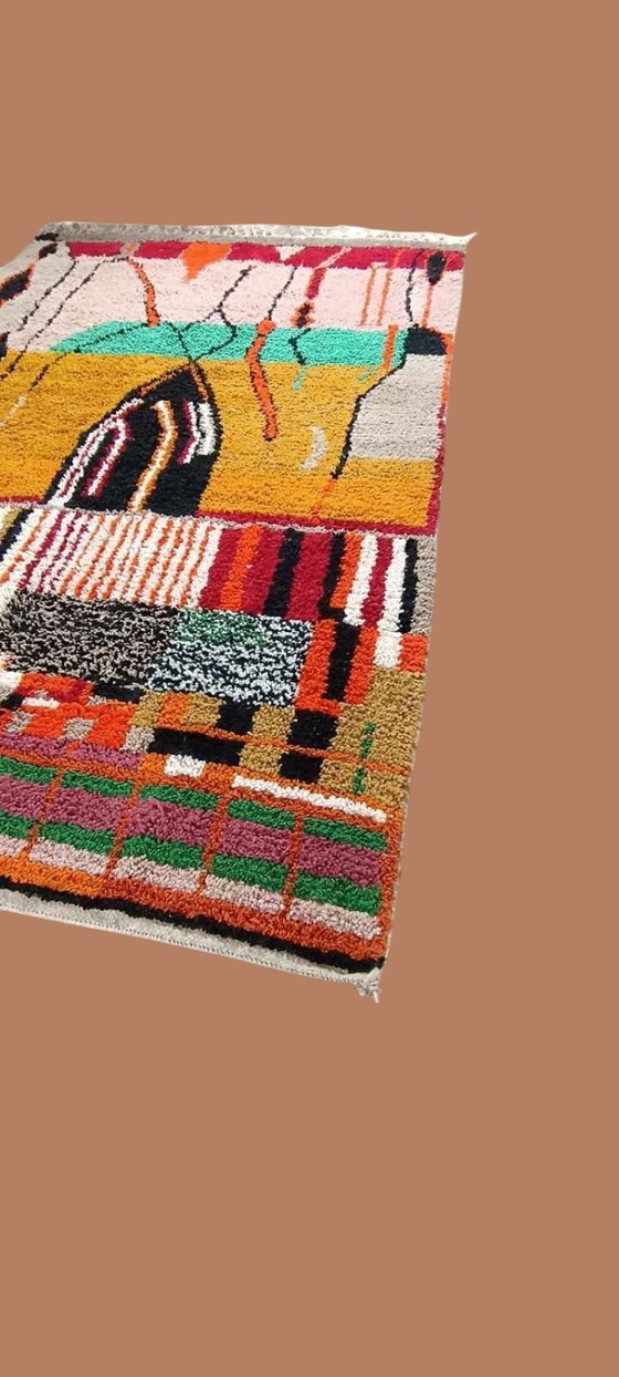 Image 1 of Berber carpet rug new wool moroccan Carpet - 298 x 192 cm 300 x 200 m Type B10.2