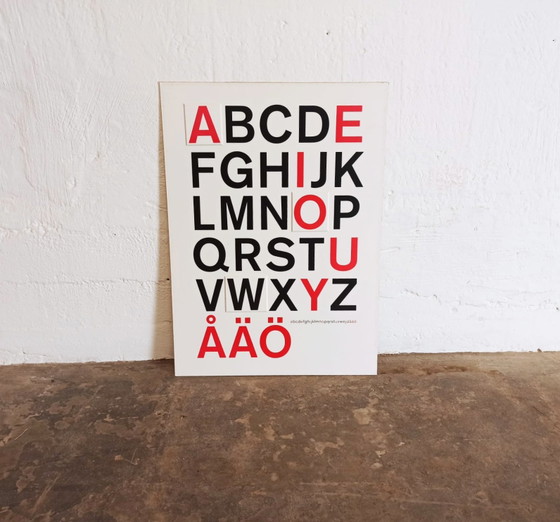 Anna Larsson voor IKEA Alfabetposter – Paper (photo 6 of 10)
