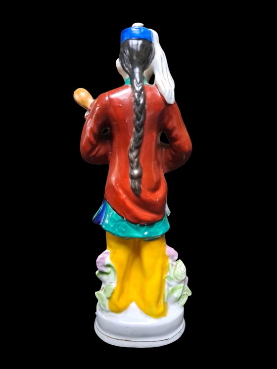 Image 1 of 2 figurines vintage en porcelaine japonaise