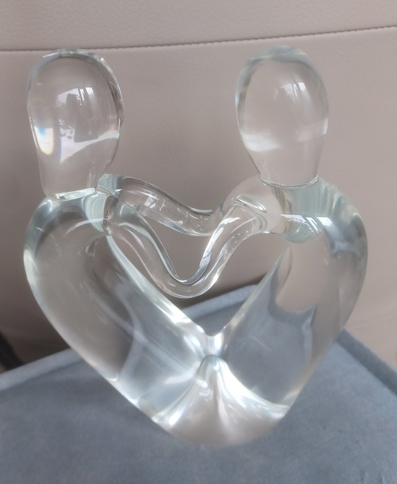 Image 1 of Henryk Rysz Kristallherzform Liebe Kunstglas Liebe