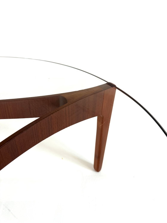 Vintage Coffee Table Model No. 104, Sven Ellekær ‘60 – Glass, Wood (photo 5 of 14)
