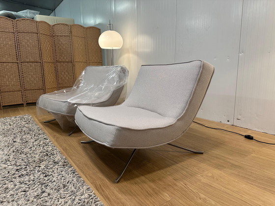 Image 1 of 2x Neu Gepolsterte Ligne Roset Pop Lounge Sessel