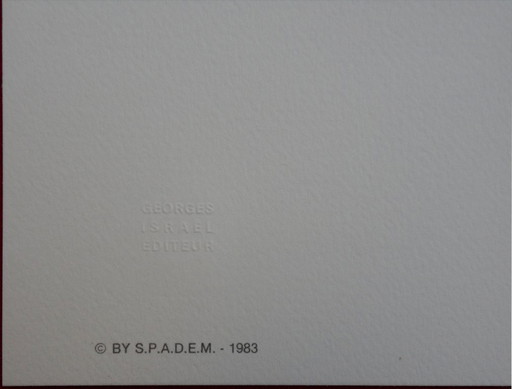 Salvador Dali: The Horses, The Racehorse, Signed Lithograph – lithos zeefdrukken, Paper (photo 2 of 6)
