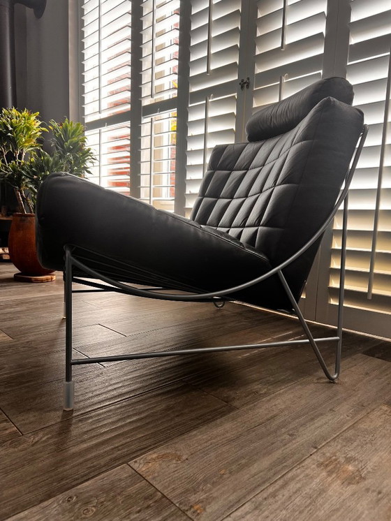 Image 1 of Leolux Volare Sessel + Fußhocker