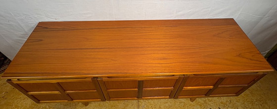 Image 1 of Mid Century Retro Teak Sideboard by Nathan Circa 1960  A classic and highly recognisable mid century modern teak sideboard by Na