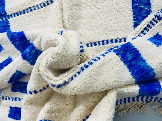 Tappeto blu fatto a mano 250cm x 150cm – Tappeti, Wool, Bohemian (photo 2 of 7)