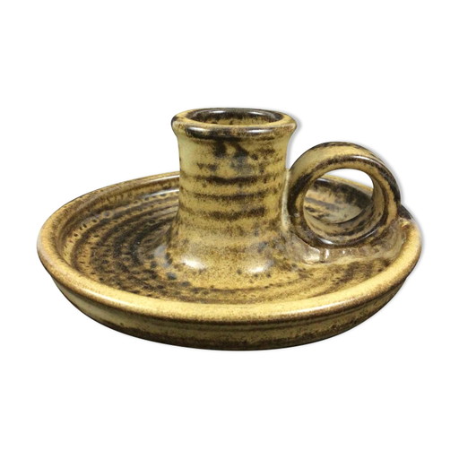 Sandstone candle holder by Albert Breton