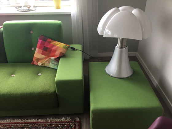 Image 1 of Vitra Polder sofá compacto con Hocker set de 2