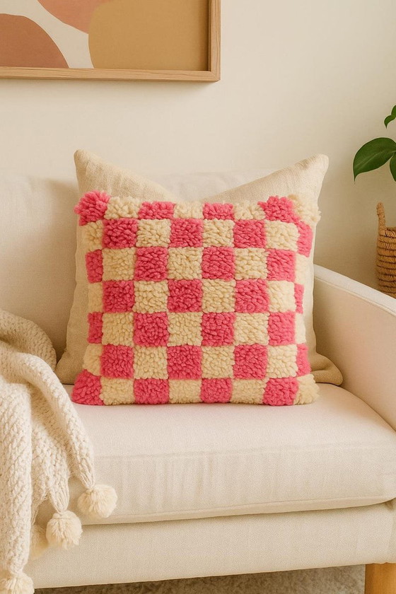 Image 1 of 5x Traditional Moroccan cotton pillows 60/60