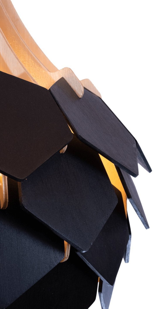 Image 1 of Wooden pendant lamp Made in Italy by Ulap Design