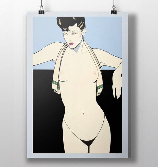 Patrick Nagel - Giclée Fine Art Pop Art Playboy Pin up Poster Druck