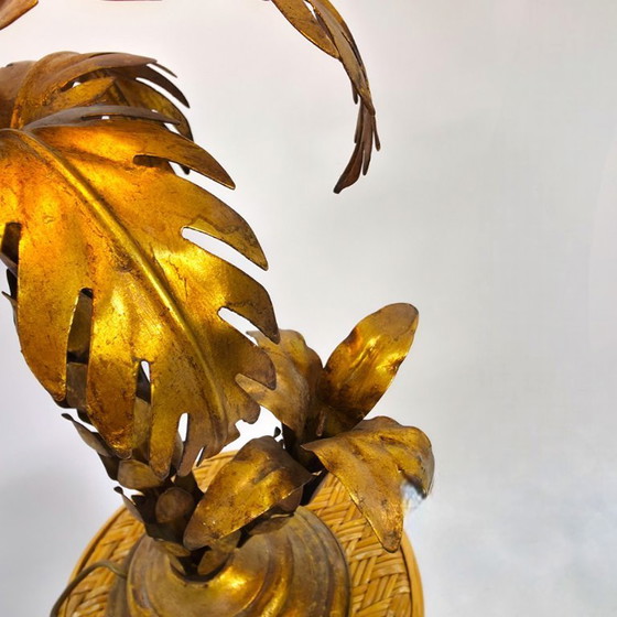 Image 1 of lampada da tavolo a forma di palma modello Hans Kögl anni '60