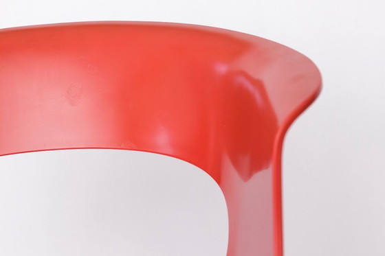 Image 1 of 4er Set SCAB Design „Miss B“ Stühle – Italienische stapelbare Esszimmerstühle, 1990er–2000er Jahre, Polycarbonat &amp; Chrom, Vi