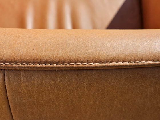 Image 1 of Poltrona + pouf abbinato - pelle - 2000