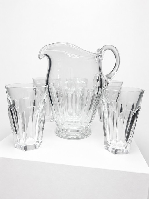 Moser 'Lady Hamilton' – Exclusieve 9-Delige Kristallen Set (Karaf & 8 Glazen)