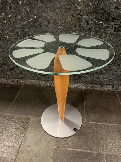 Postmodern Side Table, Memphis Style, 1990s