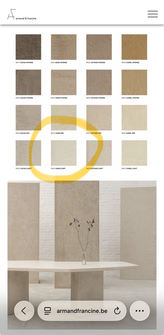 Image 1 of Armand & Francine Couchtisch 170 cm heller Sand LP 7.140 €
