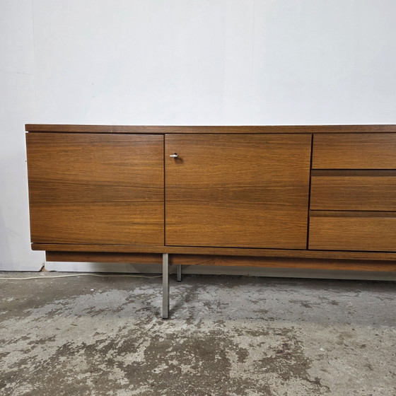 Image 1 of Helmut Magg 280cm length! vintage rosewood sideboard 60s