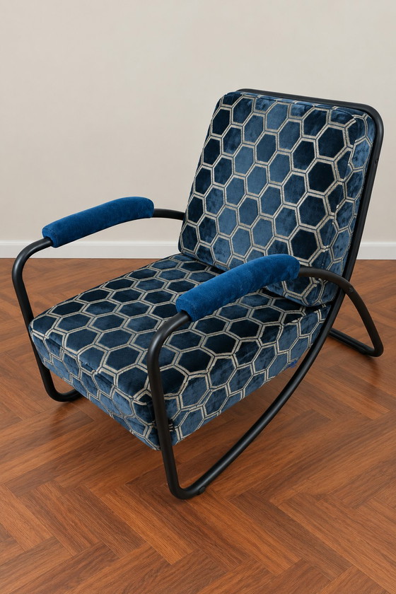 2x Dyker 20 con 2 sgabelli – Dutch Seating Company, Poltrone, Metal, Velvet (photo 5 of 7)