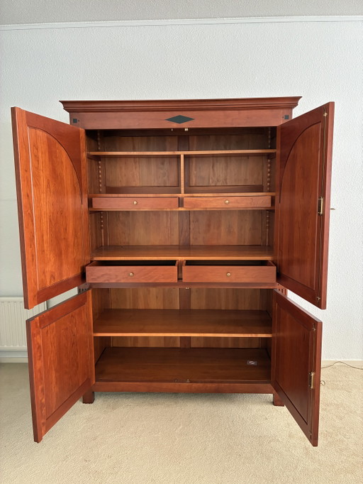 Buffetschrank, Porzellanschrank, Mahagoni, Art-Deco-Stil