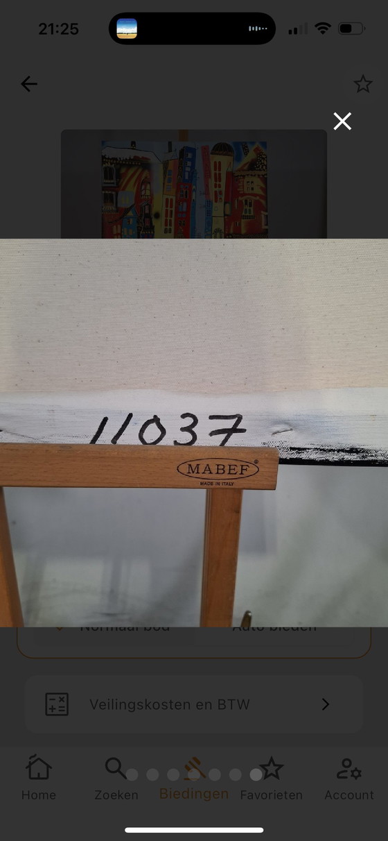 Image 1 of Seidel "no title" 90x90 cm