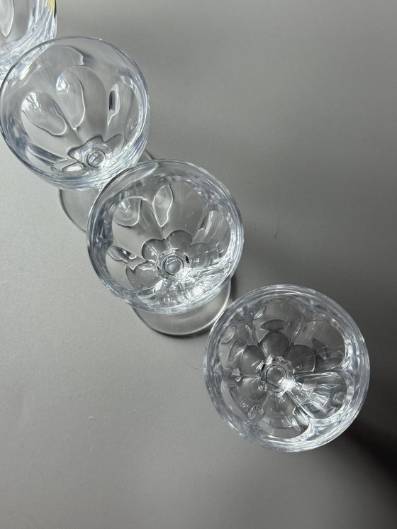 Image 1 of Set di 7 bicchieri di cristallo - Cristal d'Arques