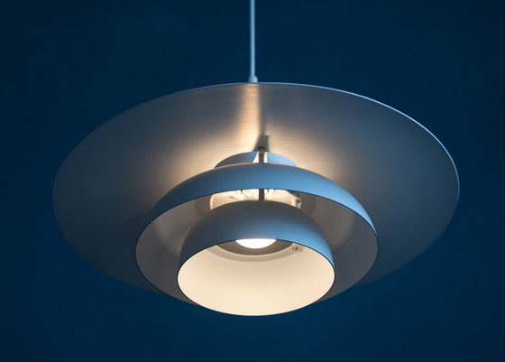 Image 1 of Witte Junge Roma Deense Design Hanglamp