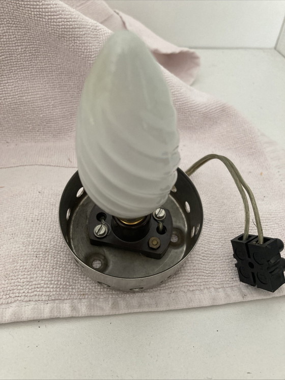 Image 1 of 2 faretti vintage di Sciolari per Poliarte, in vetro di Murano