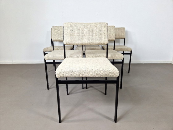 Image 1 of Cees Braakman voor Pastoe | SM07 Stoelen | Set van 6