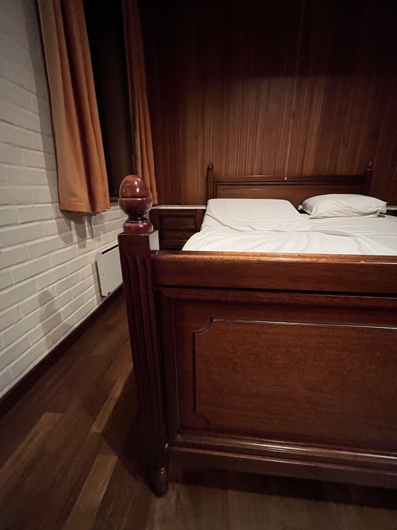 Image 1 of Cadre de lit Tamarac King 140 x 200 cm avec tables de chevet