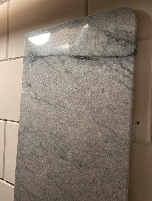 Plateau en marbre massif de luxe 218 x 47 cm