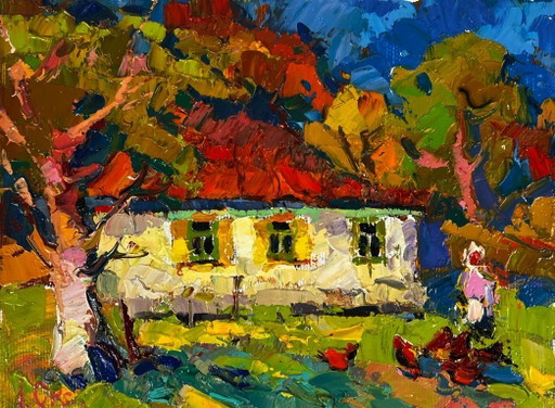 Chickens in the Yard