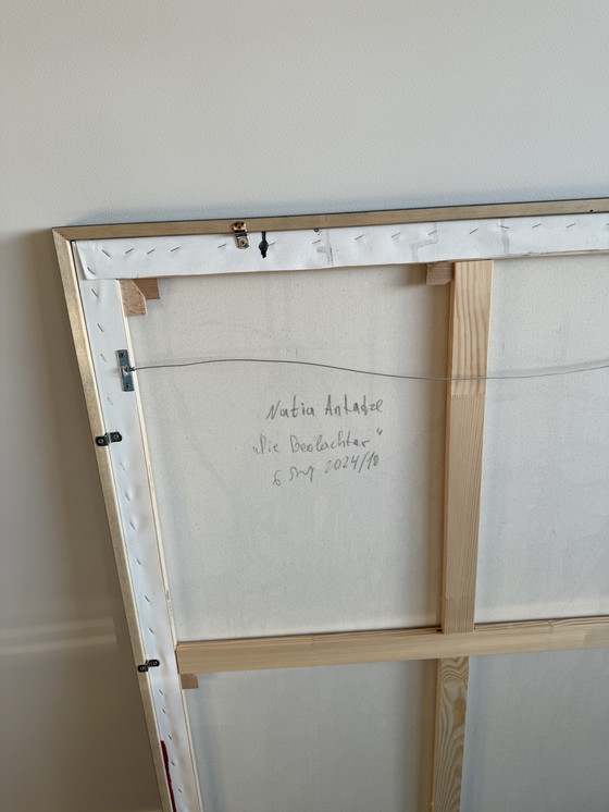 Image 1 of Natia Antadze - The Watcher (acrylic on canvas)