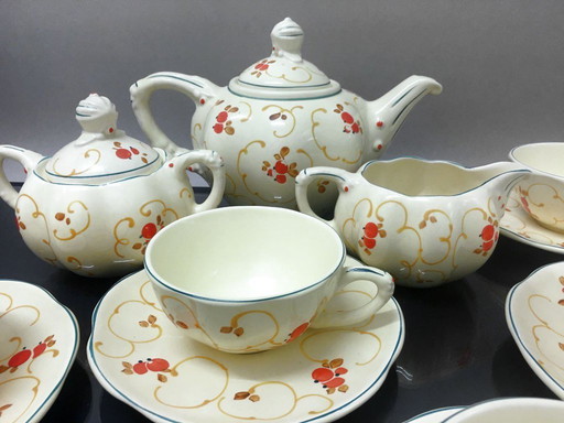 Rare Tea set / Ditmar Urbach Rare Art Deco / Czechoslovakia