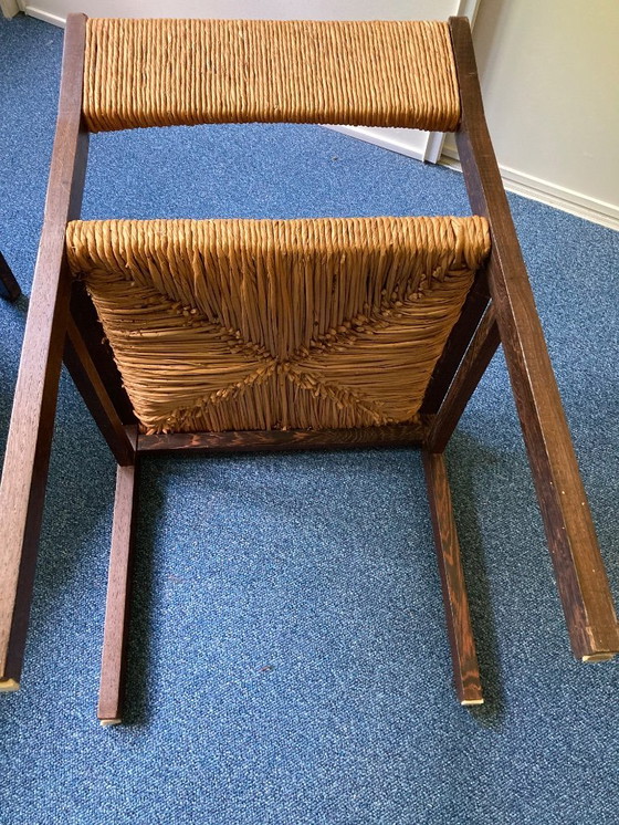 Image 1 of 3 Dining Chairs Wenge/Wicker