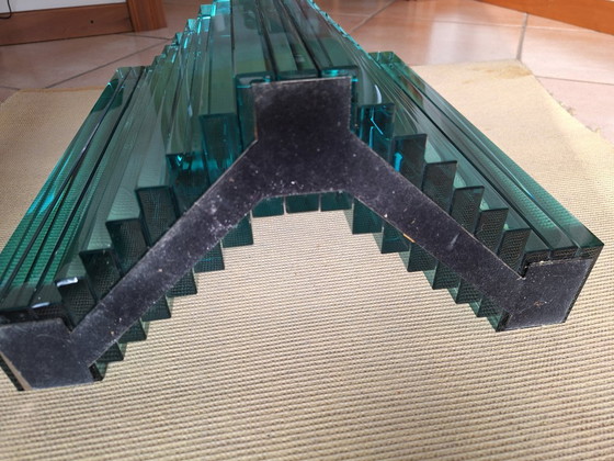 Rare Table Basse "Supercalif" de Luigi Massoni pour Gallotti & Radice – Années 80/90 (Sur Mesure) (photo 8 of 8)