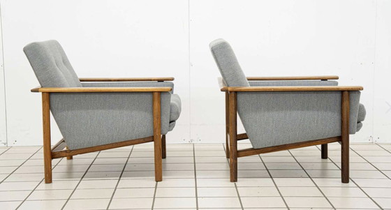 Image 1 of 2x Scandinavian Mid - Century Armchairs