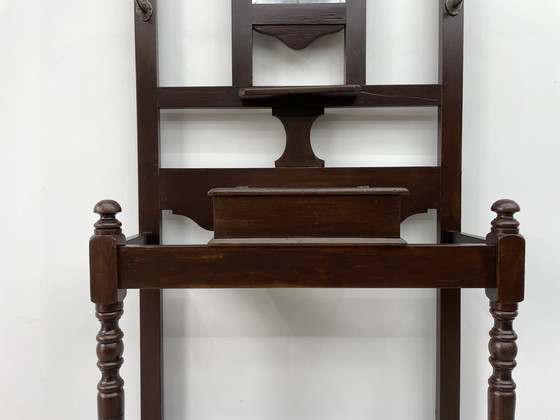 Image 1 of Porte-manteau ancien du XIXe siècle