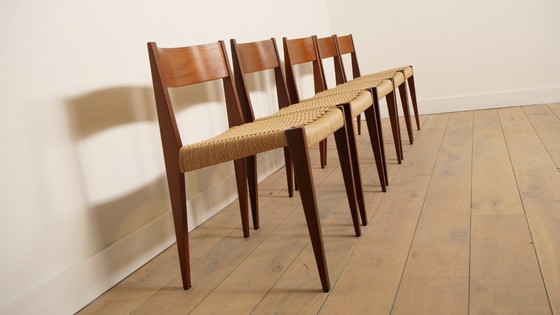 Image 1 of Chaise de salle à manger vintage | Cadovius | Pia | Royal Persiennen | Restaurée