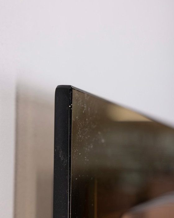 Image 1 of Miroir mural vintage des années 1970 en verre fumé, design italien