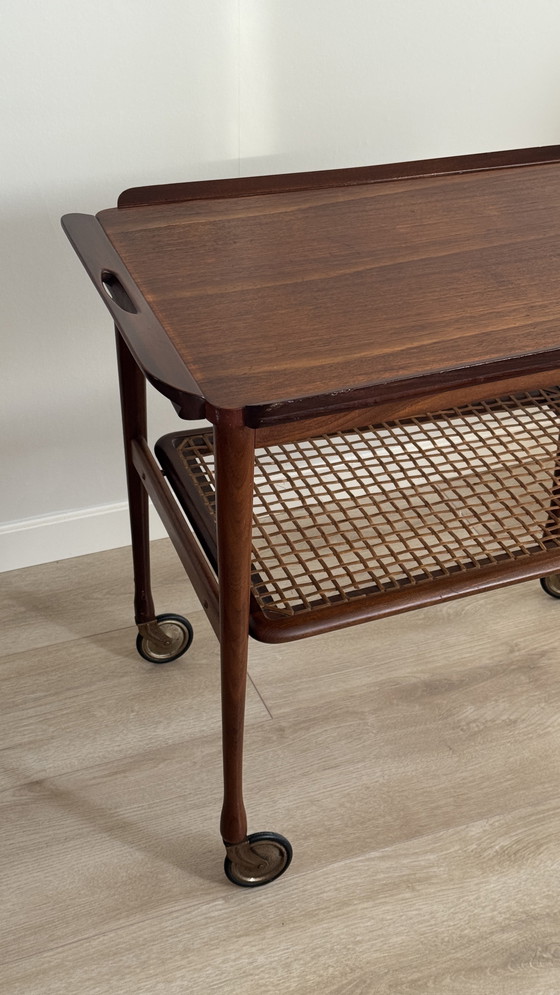 Image 1 of Deense mid-century serveertrolley