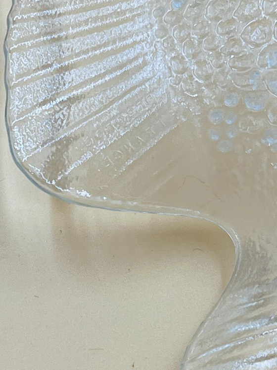 Image 1 of Servicio de pescado de cristal Arcoroc: 1 bandeja + 6 platos