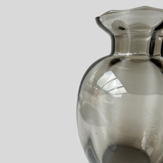 Image 1 of A.D. Copier Vase Smoke Glass