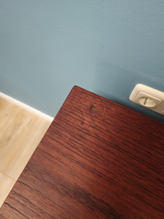 Image 1 of Vintage Danish LP Cabinet Audio Furniture Bathroom Cabinet Sideboard