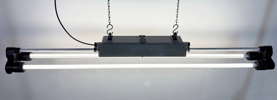 Image 1 of Lampada tubolare grigia industriale di Elektrosvit, anni '70