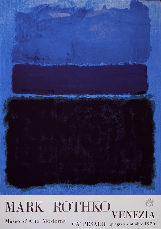 Image 1 of Mark Rothko: "Exhibition Venezia, 1970".