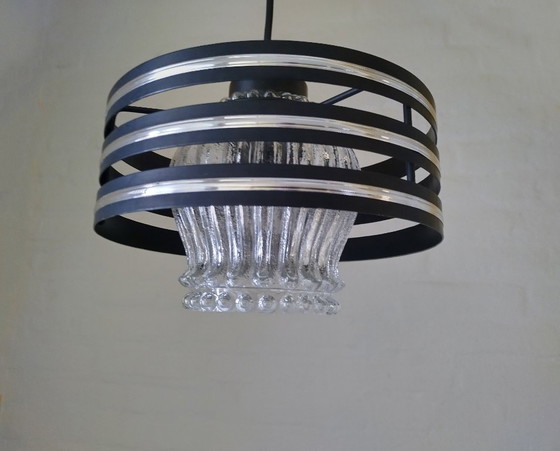 Lampada a sospensione - Hillebrand Verlichting - Vintage – Lampade a sospensione, Metallo (photo 4 of 6)