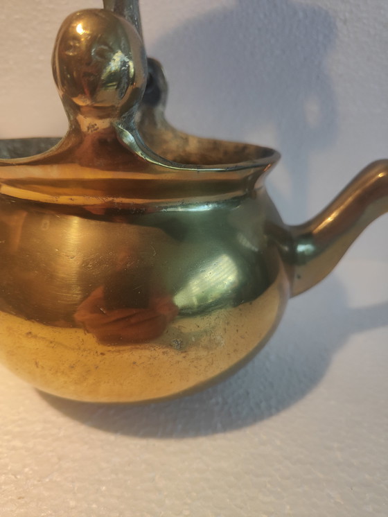 Image 1 of Bronze medieval washbasin, 15th/16th century museum piece